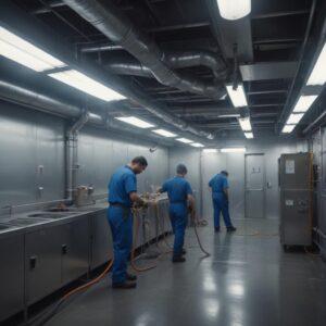 Очистка и дезинфекция вентиляционных систем и каналов: принципы проведения и методы выполнения